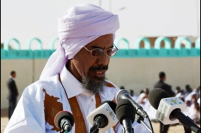 إمام الجامع الكبير بموريتانيا الشيخ أحمد ولد المرابط ولد حبيب الرحم?