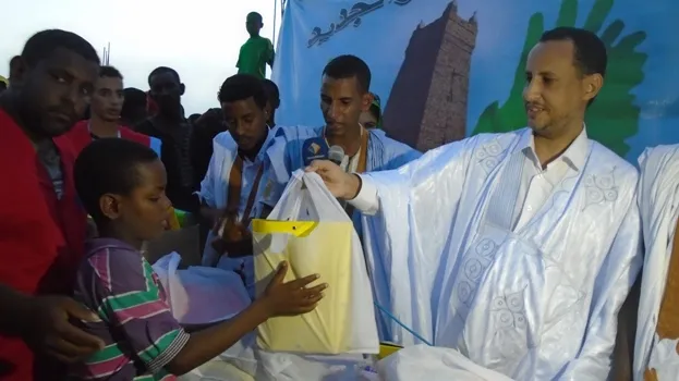 ولد غده أثناء النشاط، وهو يكرم التلميذ زكرياء، صاحب المرتبة الأولى ف