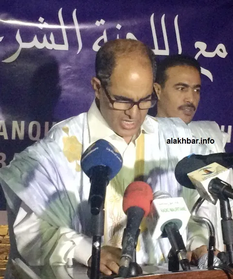 رئيس بنك موريتانيا الجديد ومديره العام عبد الباقي ولد سيد بونه خلال ?