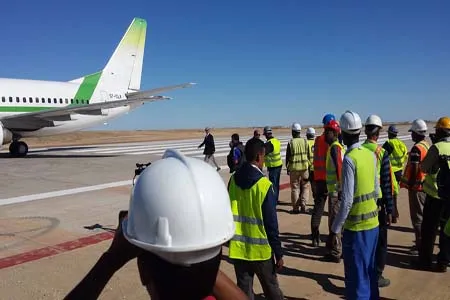 طرد الأمين العام للحمالة من المطار