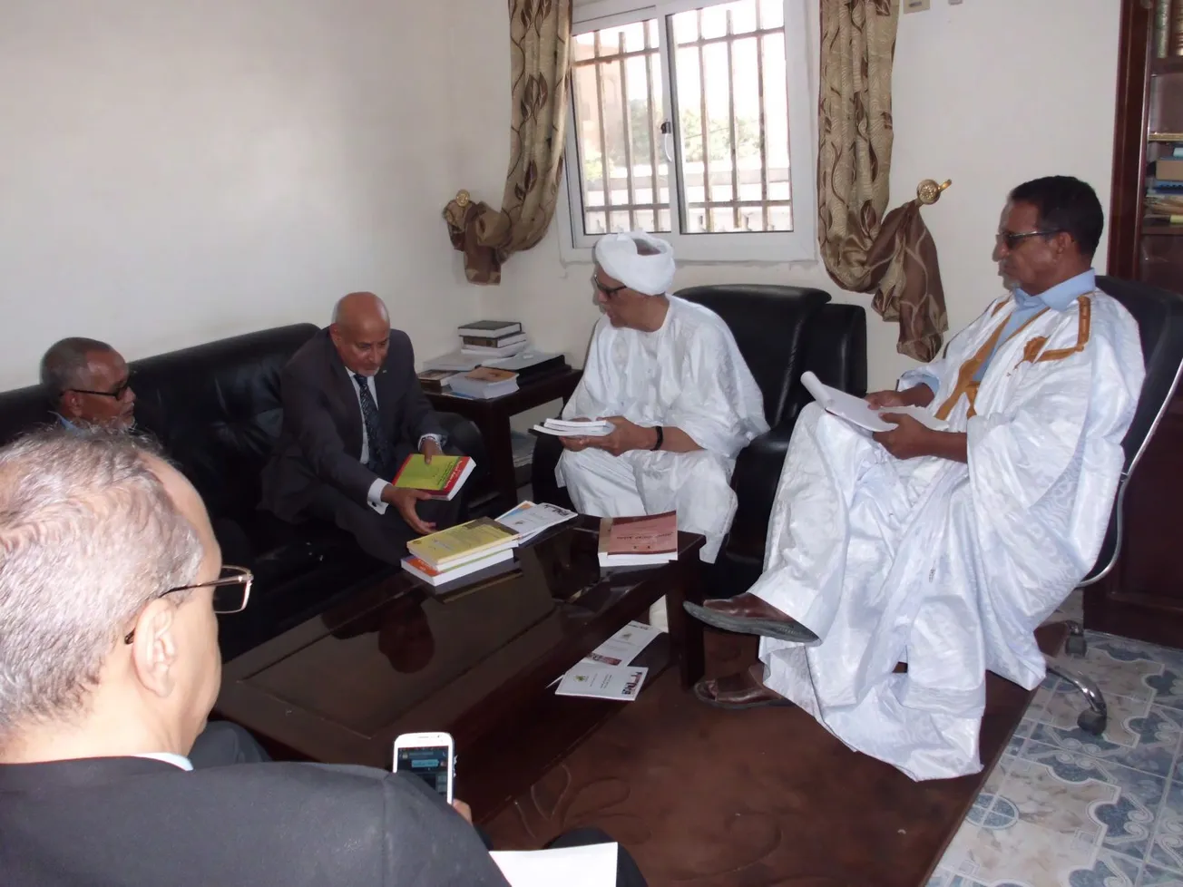 التويجري يزور جامعة شنقيط العصرية