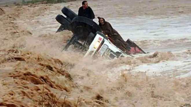 32 قتيلا في سيول بالمغرب