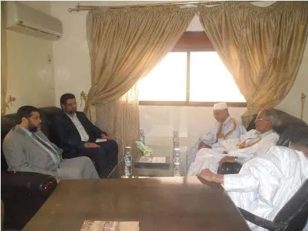 ولد داداه يلتقي بقياديين بحركة حماس