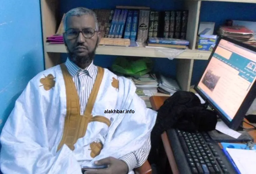 الإمام سيد هيبه ولد أحمد بزيد إمام جامع الرضوان في الزويرات ورئيس مب?
