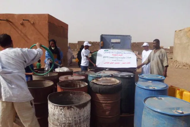 حملة سقاية جديدة لعطاش النعمة بالحوض الشرقي
