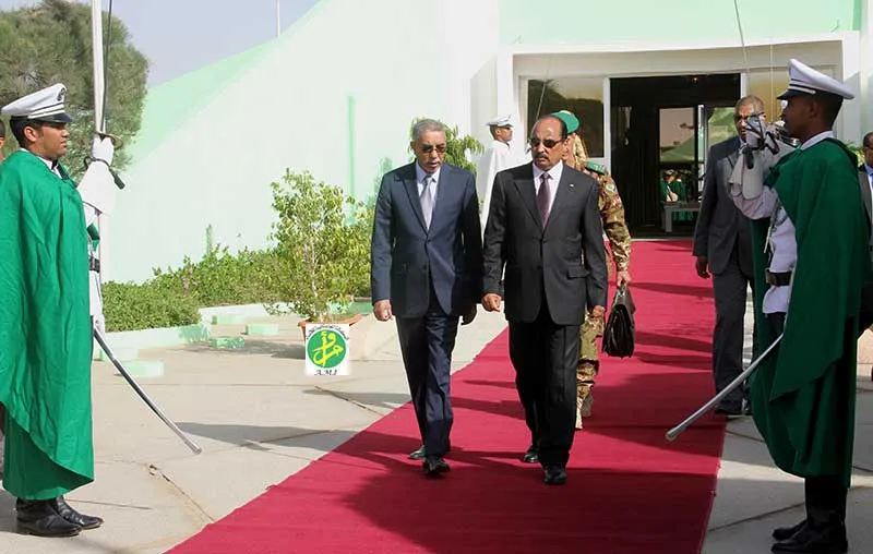 الوفد الحكومي المرافق للرئيس في زيارة الترارزه