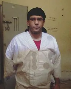 ولد السبتي لدى خروجه اليوم من السجن (صورة نشرها أحد أصدقائه على فيسبو