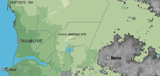 كميات أمطار معتبرة في ست ولايات مساء اليوم