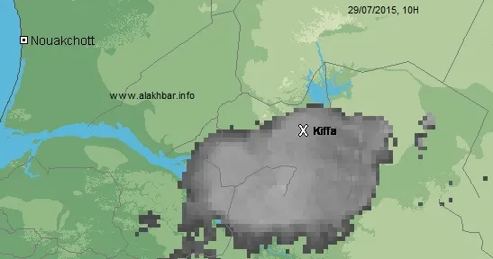 توزع السحب صباح اليوم عند الساعة العاشرة(الأخبار)