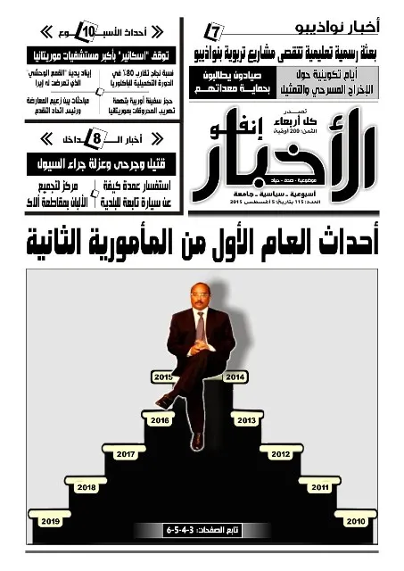 أبرز أحداث العام الأول من المأمورية الثانية