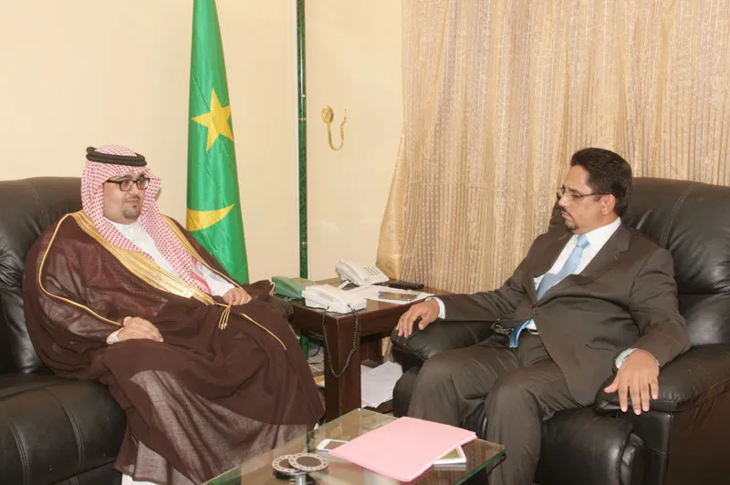 ولد الشيخ يستقبل القائم بالأعمال في السفارة السعودية بنواكشوط