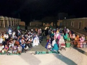 جانب من الأمسية الثقافية الإحتفالية في ذكرى الاستقلال (تصوير الأخبا?