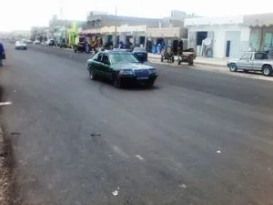 جانب من أحد شوارع مدينة نواذيبو(تصوير الأخبار)
