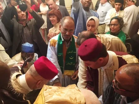 الملحق العسكري بالسفارة الموريتانية في القاهرة العقيد محمد أحمد ولد