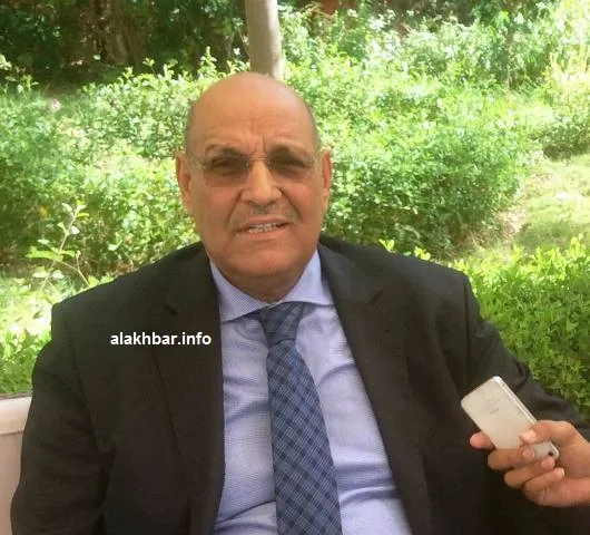 عمدة بلدية العيون والقيادي في حزب الاستقلال المغربي حمدي ولد الرشيد 