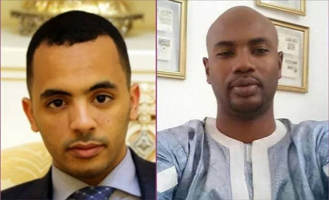 الصحفي الشيخ عمر انجاي، وأحمد ولد عبد العزيز رحمهما الله تعالى