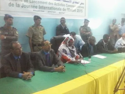 جانب من افتتاح اليوم العالمي للطفولة بنواذيبو(الأخبار)