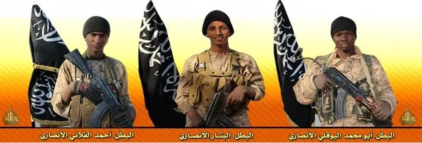 صور منفذي عملية وغادوغو كما نشرها تنظيم القاعدة ببلاد المغرب الإسلا?