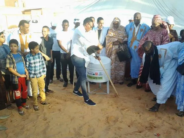 نواكشوط: انطلاق مشروع "معا من أجل حي نظيف"