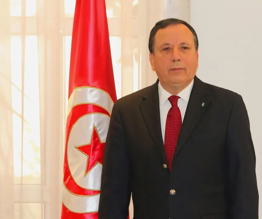 وزير الخارجية التونسي خميس الجهيناوي