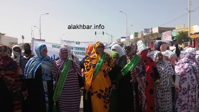 مظاهرات نسائية ضد غياب الأمن وارتفاع الأسعار (صور)