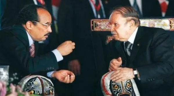 الرئيسان الجزائري عبد العزيز بوتفليقة والموريتاني محمد ولد عبد العز