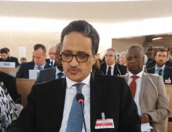 ولد أزيد بيه يدعو من جنيف لمحاصرة بؤر التوتر