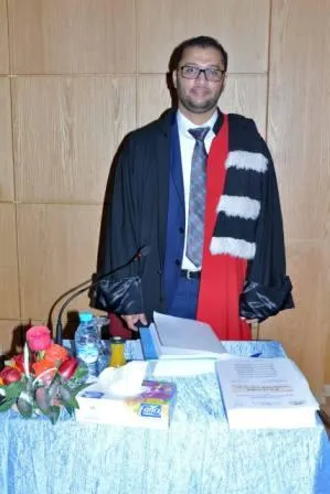 باحث موريتاني ينال دكتورا في القانون بميزة مشرف جدا