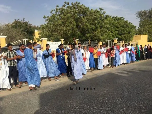 محتجون بنواكشوط ضد مجازر حلب