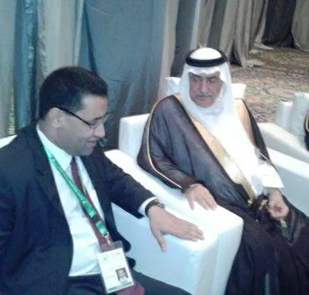 وزير المالية السعودي إبراهيم بن عبد العزيز العساف ووزير الاقتصاد وا?