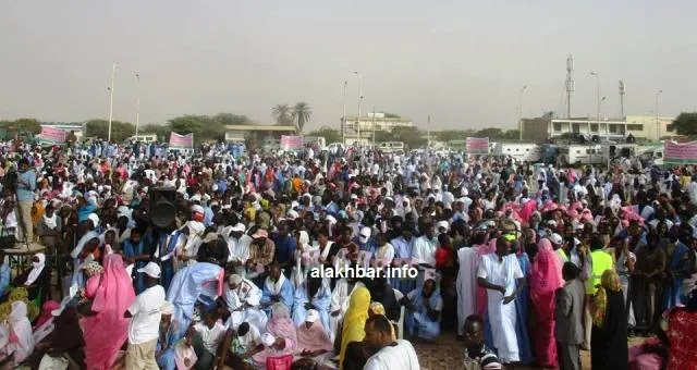 أولى صور مهرجان التحالف الشعبي بنواكشوط