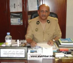والي نواذيبو محمد فال ولد أحمد يوره خلال مقابلة له مع الأخبار نوفمبر 