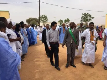 السفير الياباني يدشن مدرسة ببلدية التاكلالت