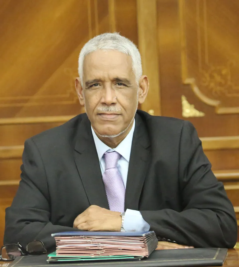 وزير العدل الموريتاني: ابراهيم ولد عبد الله ولد داداه