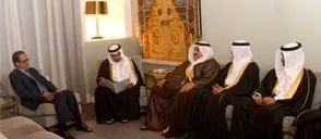 ولد إزيد بيه خلال استقباله من طرف ولي العهد البحريني