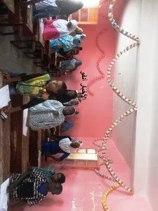 جانب من مسابقة دخول الاعدادية قبل يومين بنواذيبو (أرشيف الأخبار)