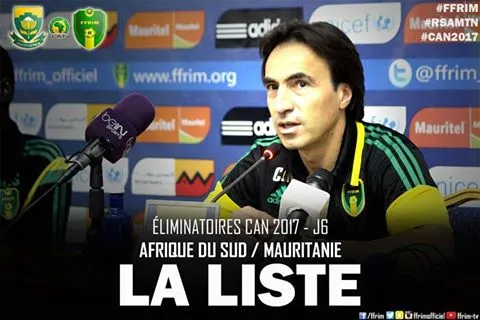 مدرب المنتخب الموريتاني كورينتان مارتينس