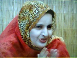 رئيسة فرع اتحاد المرأة العربية المتخصصة في موريتانيا الإعلامية جميل