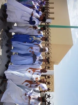 جانب من الوقفة الإحتجاحية لأهالي الشاب زوال اليوم قبالة قصر العدل بم