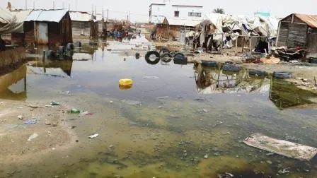 بلدية دار النعيم تنظم حملة لشفط المياه