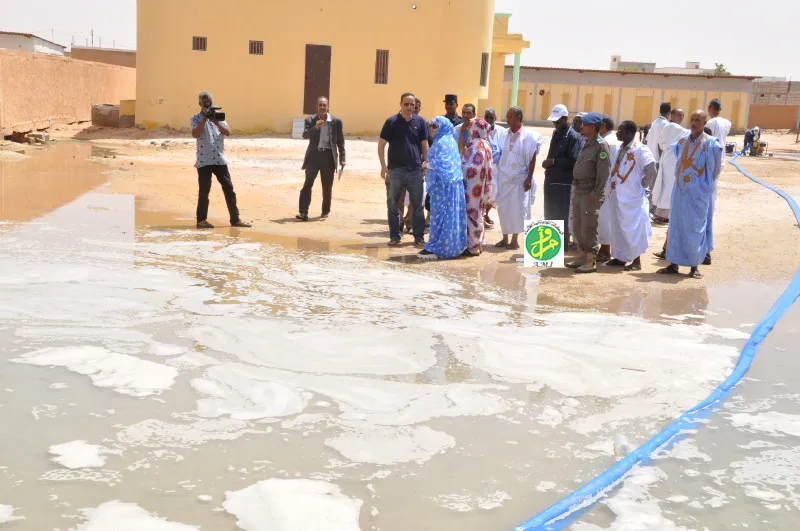 السلطات تسابق الزمن لشفط المياه عن المدارس قبيل الافتتاح