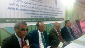 جانب من حفل افتتاح التكوين في مدينة نواذيبو زوال اليوم (تصوير الأخبا?