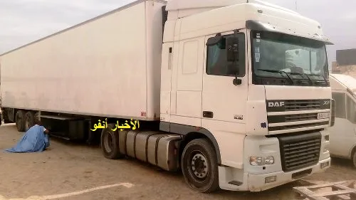 الأخبار تنشر تفاصيل شاحنة المخدرات بنواذيبو (صور)