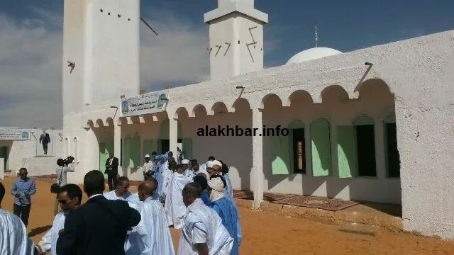 ولد عبد العزيز يزور زاوية ولد الحاج ابراهيم