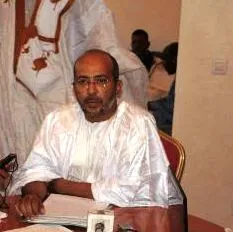 محامي النصرة محمد المختار ولد سيدي في مؤتمر صحفي سابق بالمدينة (أر شي