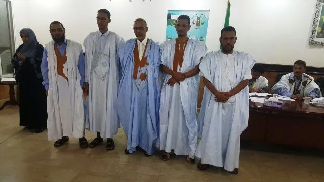 مكتب الجالية مع السفير الموريتاني في الكويت حامد حاموني