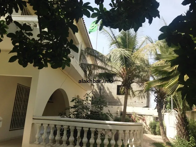 مبنى السفارة الموريتانية في العاصمة الغامبية بانجول (الأخبار)