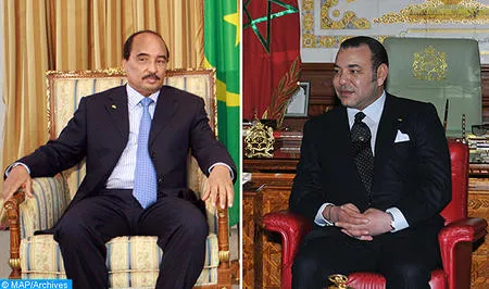 الديوان الملكي: الملك أكد تشبثه بعلاقات حسن الجوار مع موريتانيا