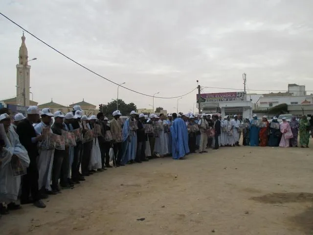 صحفيو موريتانيا يتضامنون مع محمود حسين