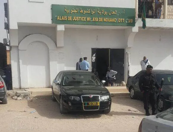 وزير العدل يحضر محاكمة بنواكشوط